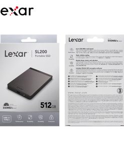 LEXAR 512 GB EXTERNAL PORTABLE SOLID STATE HARD DRIVELEXAR 512 GB EXTERNAL PORTABLE SOLID STATE HARD DRIVE