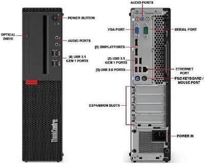 Lenovo ThinkCentre M710S intel core i3 6th Gen with 22 inches monitor complete set