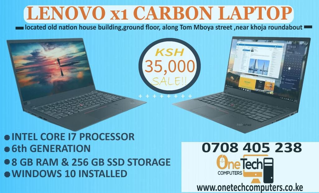 lenovo x1 carbon laptop