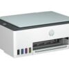 Experience cost-effective, high-yield printing with the HP Smart Tank 582 AIO Printer. Print up to 12,000 black & 6,000 color pages, enjoy wireless connectivity, and get borderless prints with ease. Perfect for home & office use!